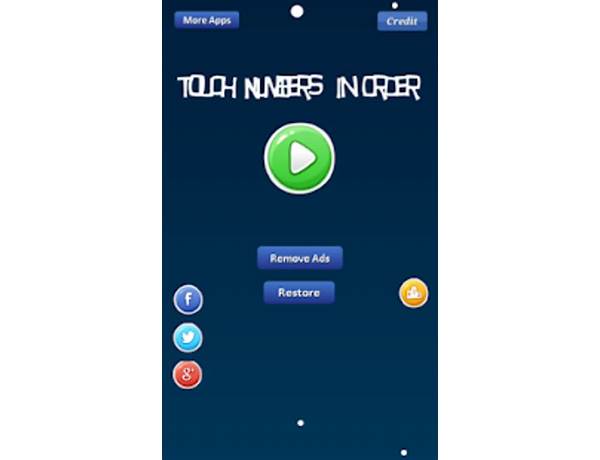 Touch Numbers In Order for Android - Download the APK from Habererciyes